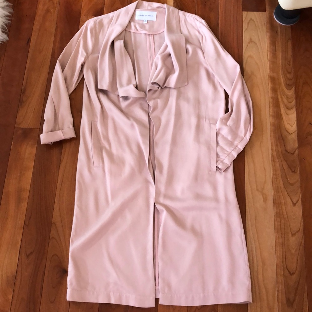 Cupcakes and cashmere pink trench
